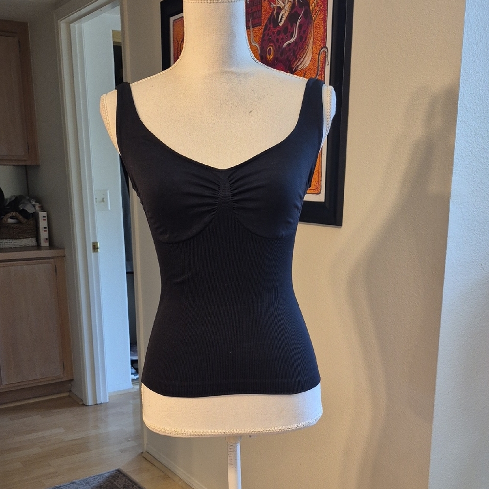 Sassybax Microfiber Tummy Control Tank Top